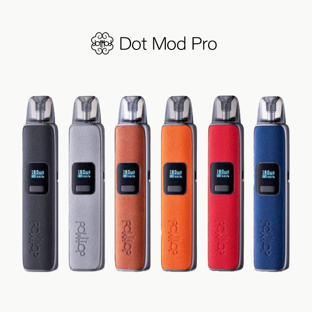 佩特里 Dotmod 35W 主機套裝 1000mAh 大電池 OLED 螢幕 可調瓦數 (6色可選)