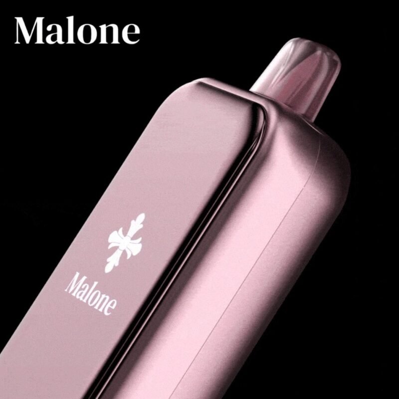 Malone Bar 馬克龍洛心 35000口一次性電子煙｜金屬鏡面智能顯示