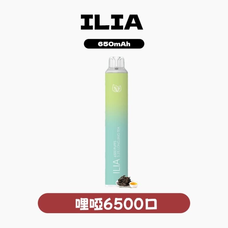 ILIA哩亞6500口拋棄式電子煙 可充電21款口味