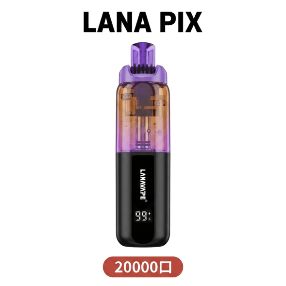 LANA PIX 閃光彈 20000口拋棄式電子煙｜15ML大容量 油芯分離防漏