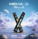 MEHA魅嗨 Xbar小黑條 7000口拋棄式電子煙 650mAh Type-C快充